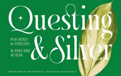 Questing Silver Font