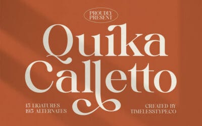 Quika Calletto Font