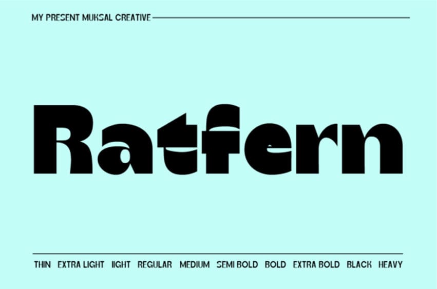 Raftern Font
