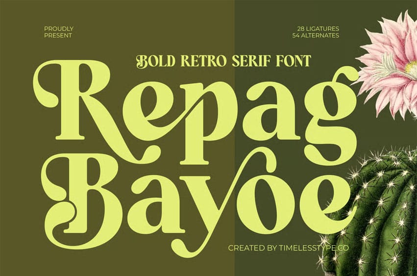 Repag Bayoe Font