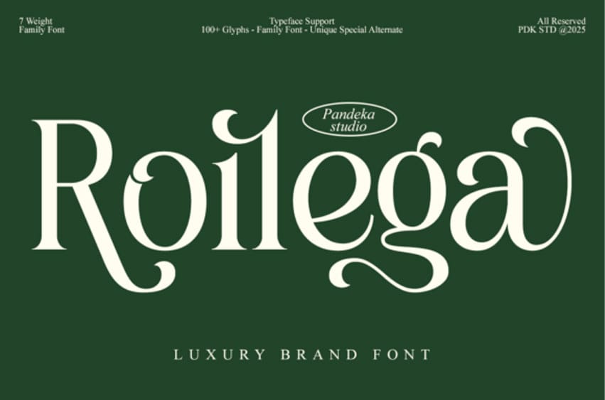 Roilega Font