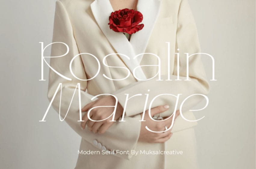 Rosaline Marige Font