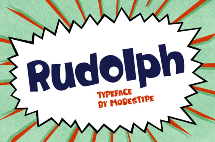 Rudolph Playful Font