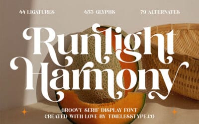 Runlight Harmony Font