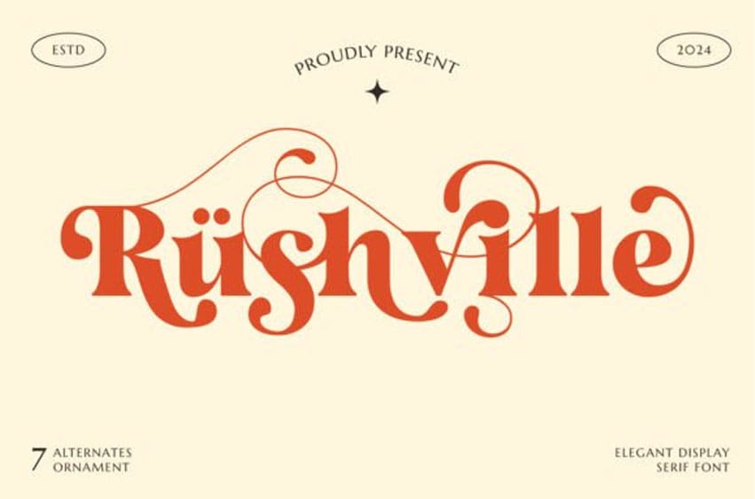 Rushville Font