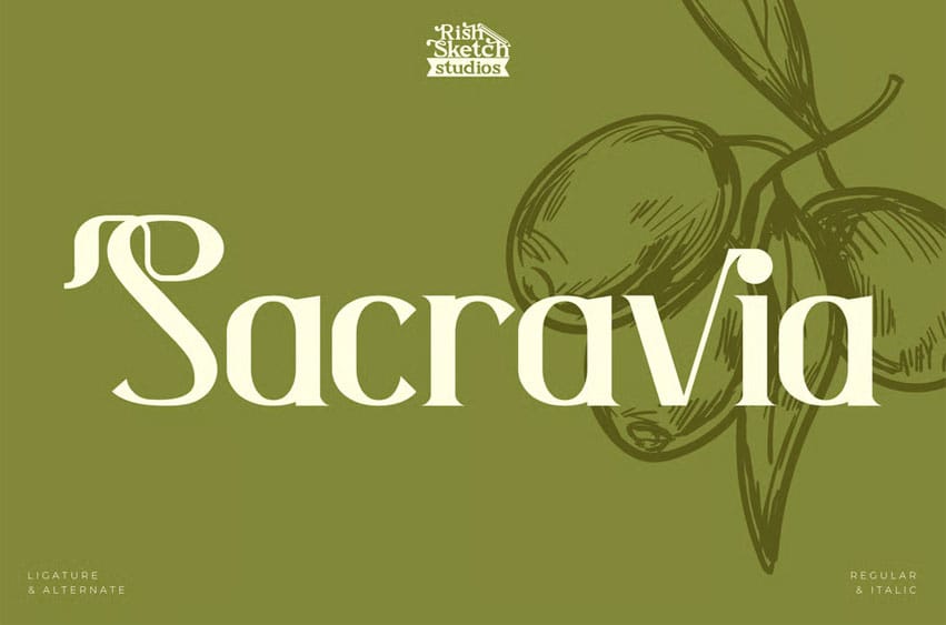 Sacravia Font