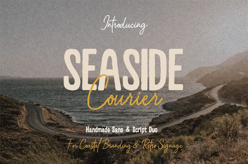 Seaside Courier Font