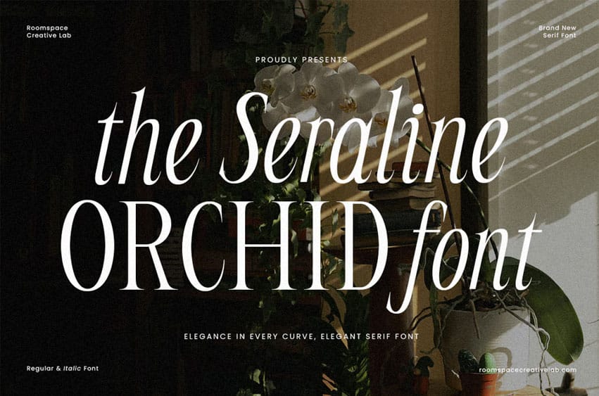Seraline Orchid Font