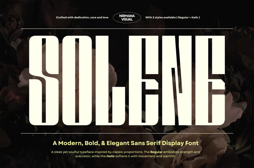 Solene Display Font