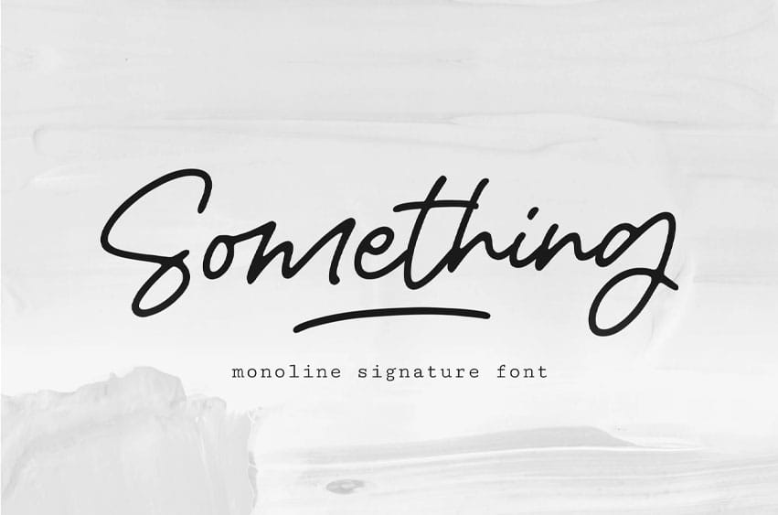 Something Font