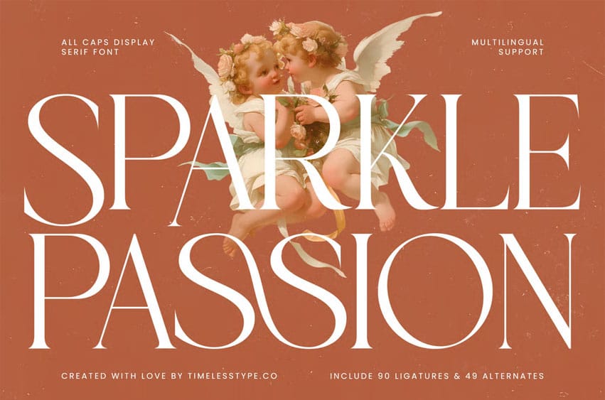 Sparkle Passion Font