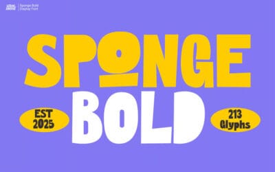Sponge Bold Font