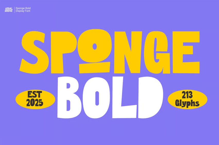 Sponge Bold Font