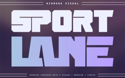 Sport Lane Font