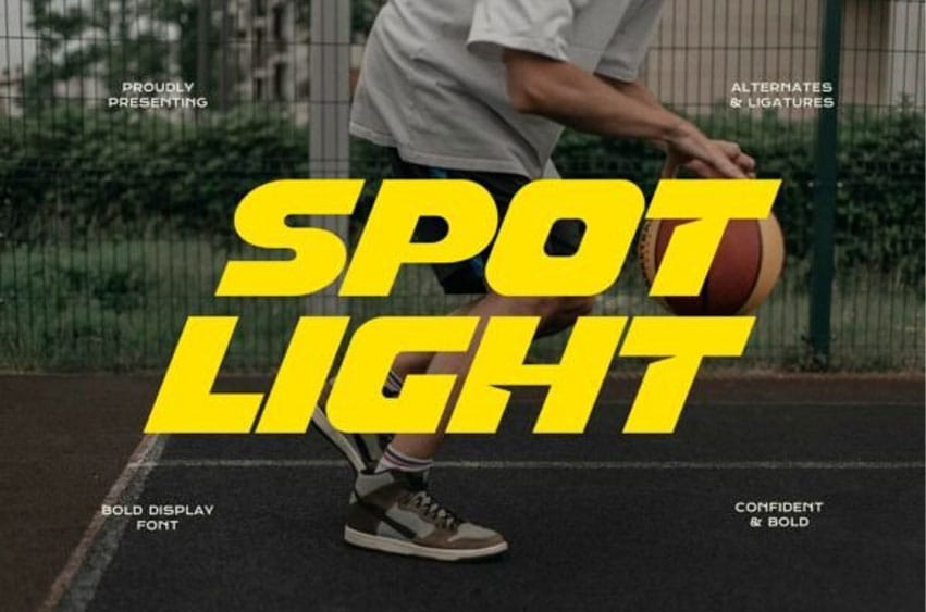 Spot Light Font