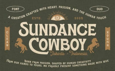 Sundance Cowboy Font