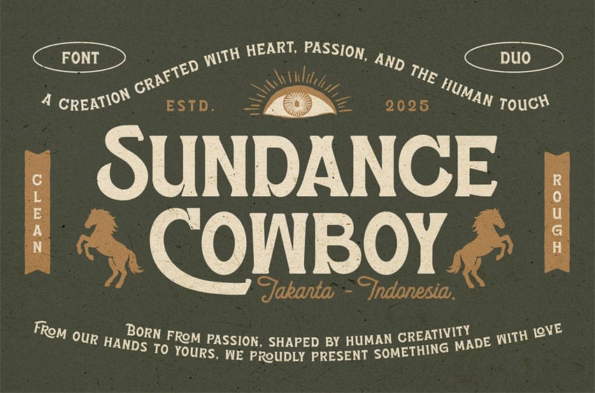 Sundance Cowboy Font