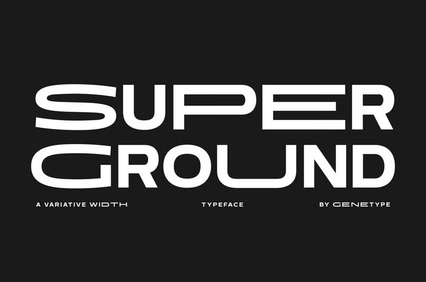 Superground Font