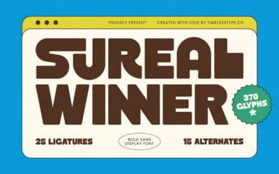 Sureal Winner Font
