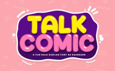 Talk Comic Font