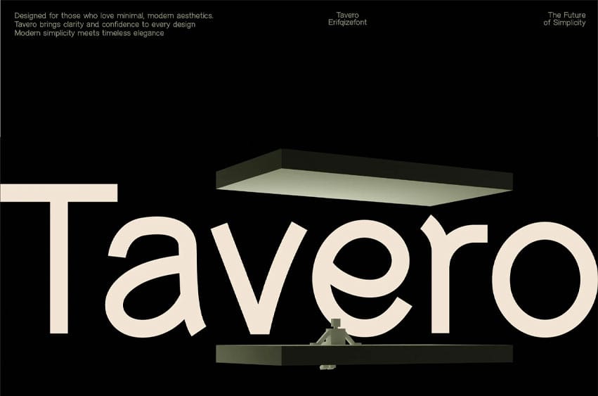 Tavero Font