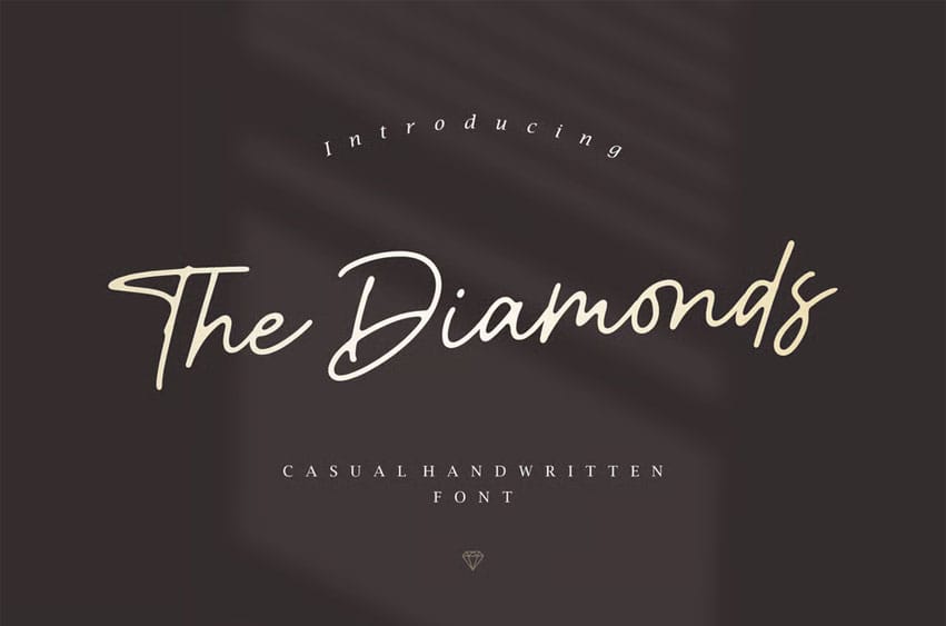The Diamonds Font