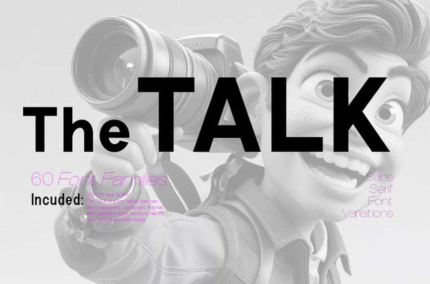 The Talk Font