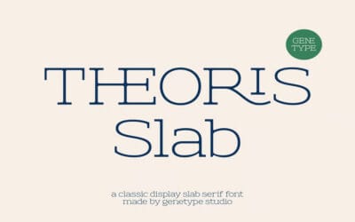 Theoris Slab Font