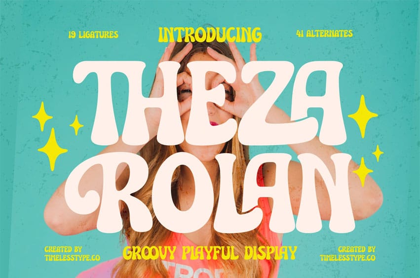 Theza Rolan Font