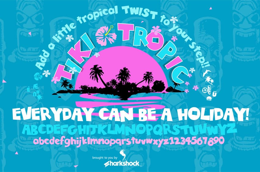 Tiki Tropic Font