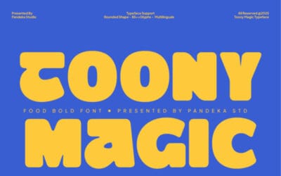 Toony Magic Font