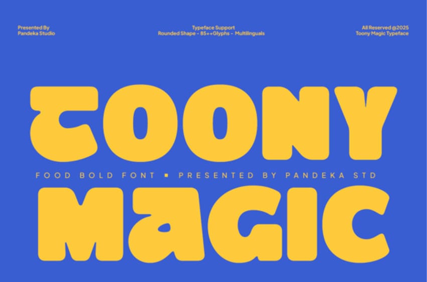 Toony Magic Font