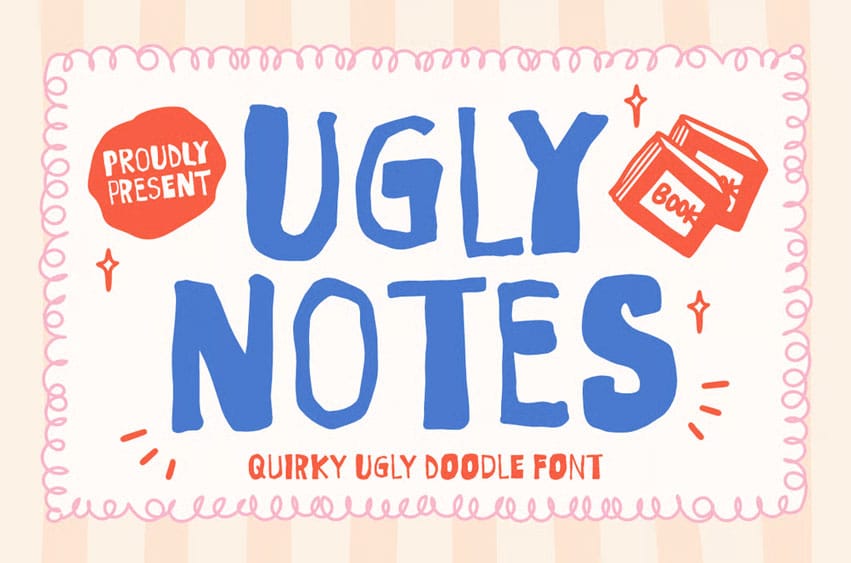 Ugly Notes Font