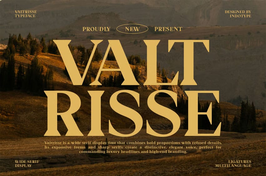 Valtrisse Font