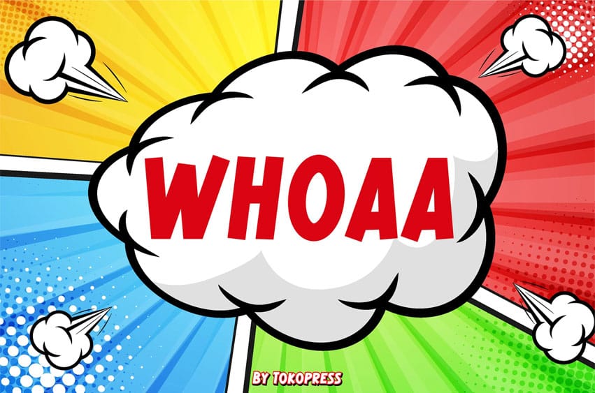 Whoaa Font