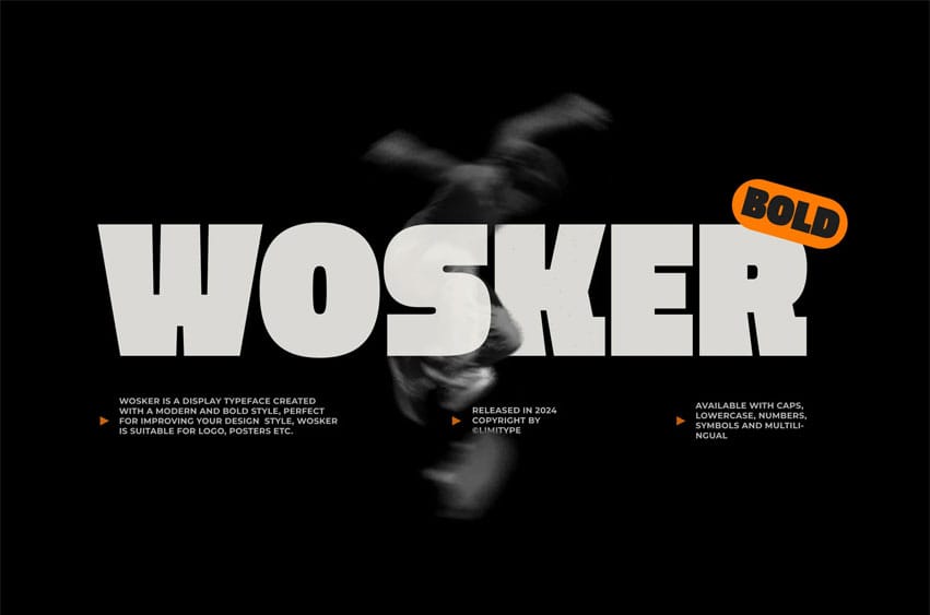 Wosker Bold Font