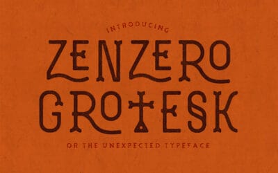 Zenzero Grotesk Font