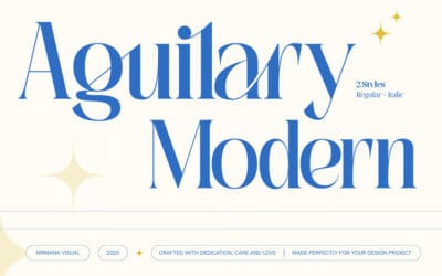 Aguilary Modern Font