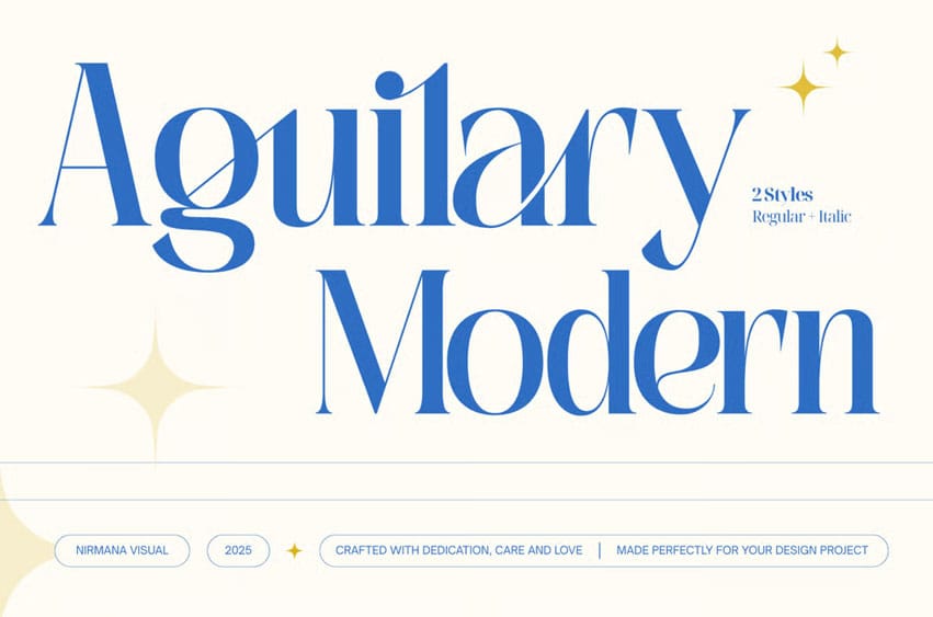 Aguilary Modern Font