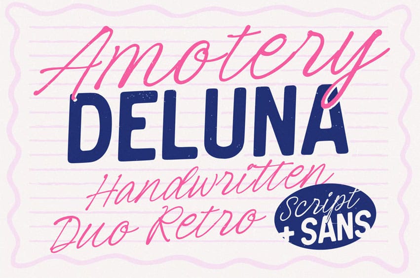 Amoetry Deluna Font