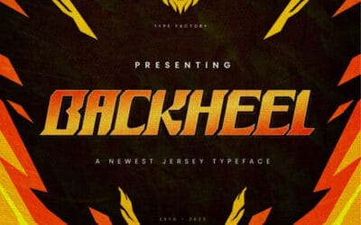 Backheel Font