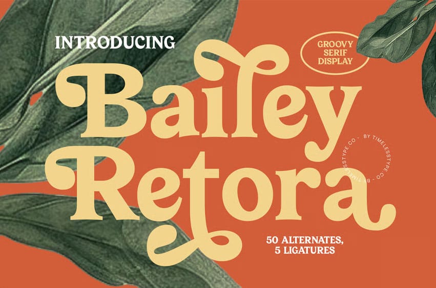 Bailey Retora Font