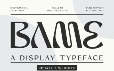 Bame Font