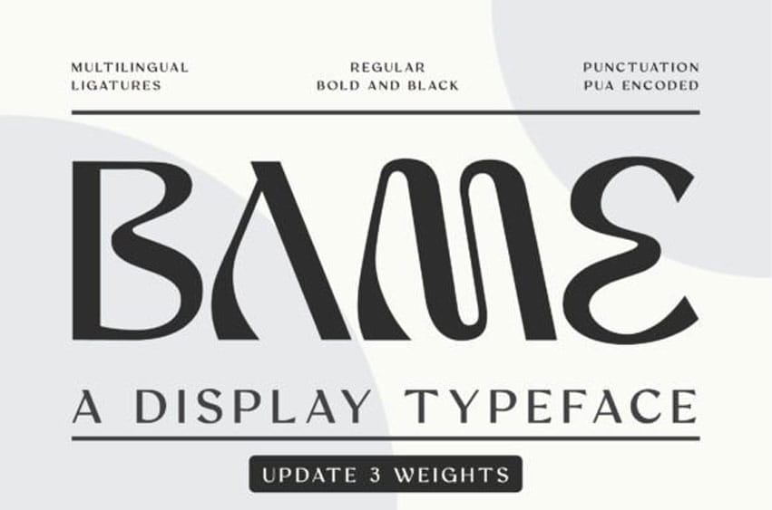 Bame Font
