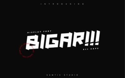 Bigar Font