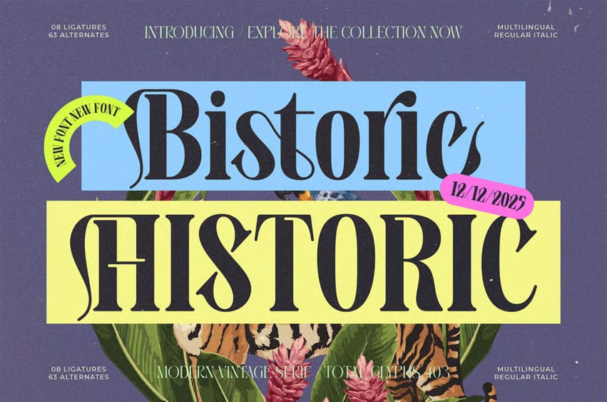 Bistoric Historic Font