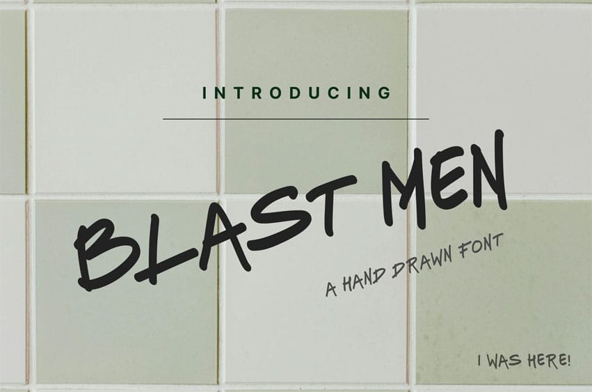 Blast Men Font
