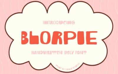 Blorpie Font