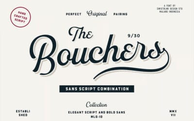 Bouchers Font