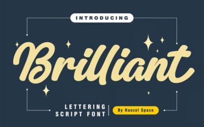 Brilliant Lettering Font